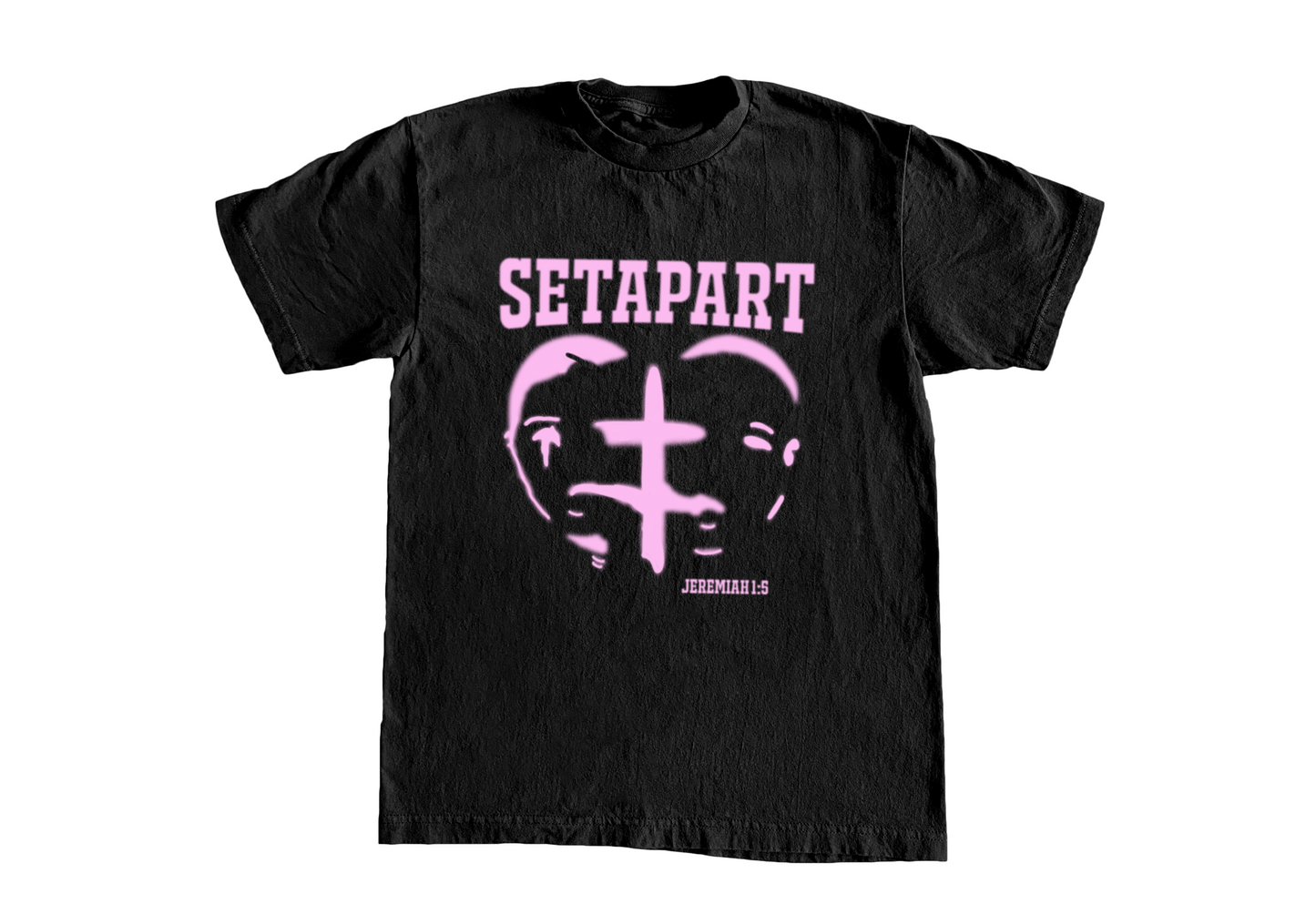 Set Apart Graphic Tee (Black Tee + Multiple colors)