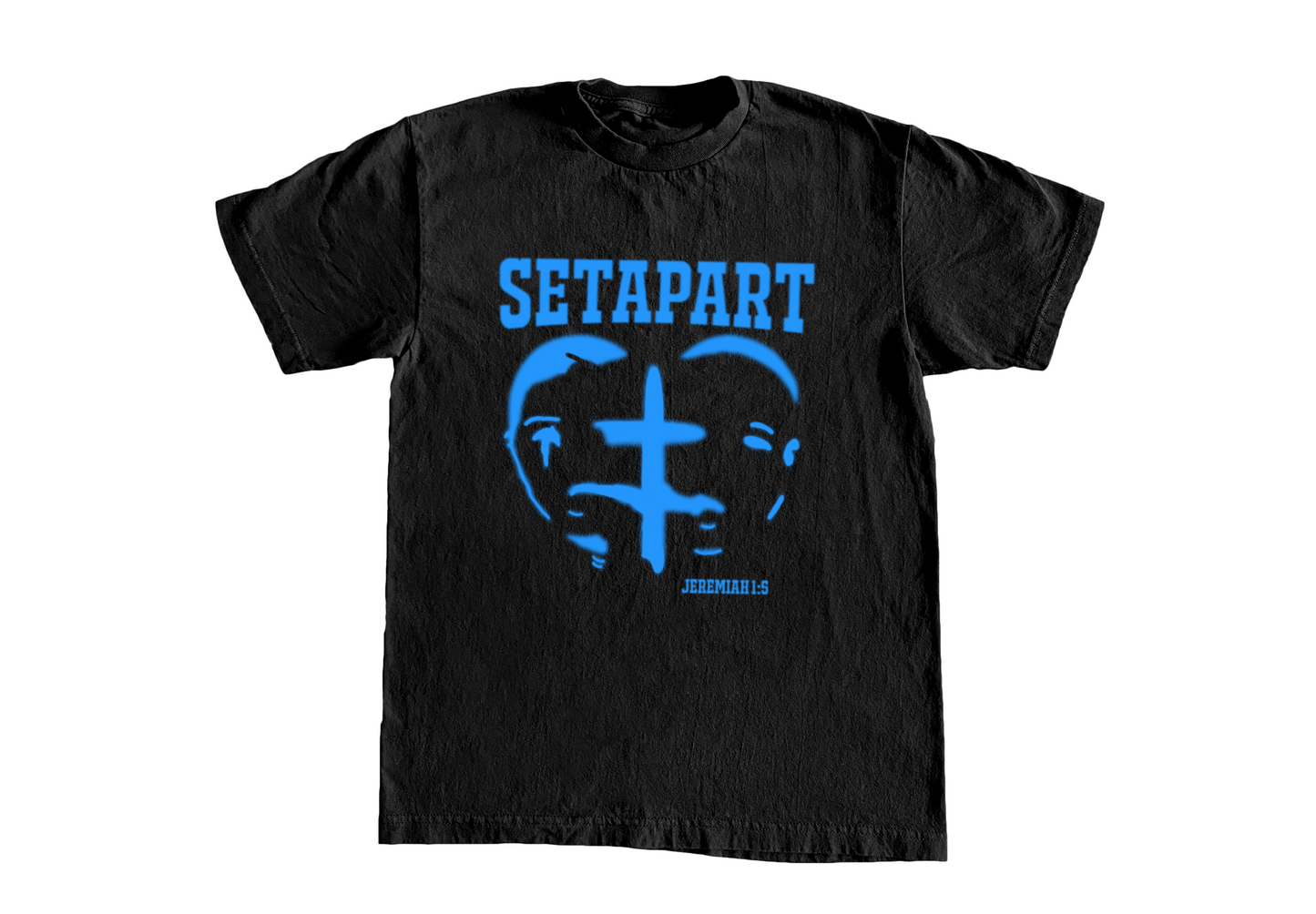 Set Apart Graphic Tee (Black Tee + Multiple colors)
