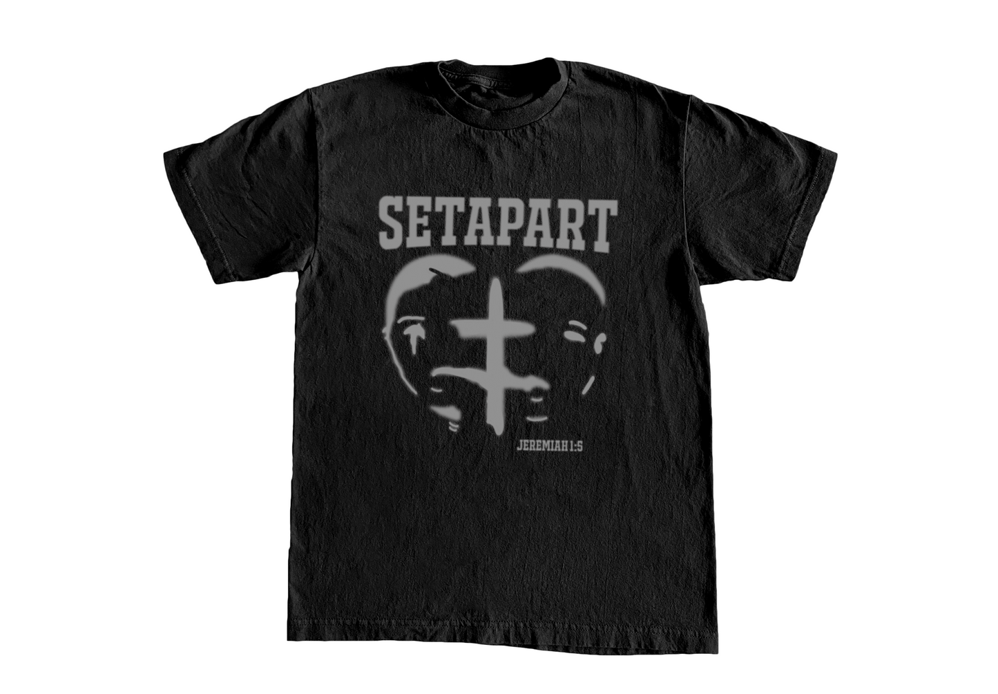 Set Apart Graphic Tee (Black Tee + Multiple colors)