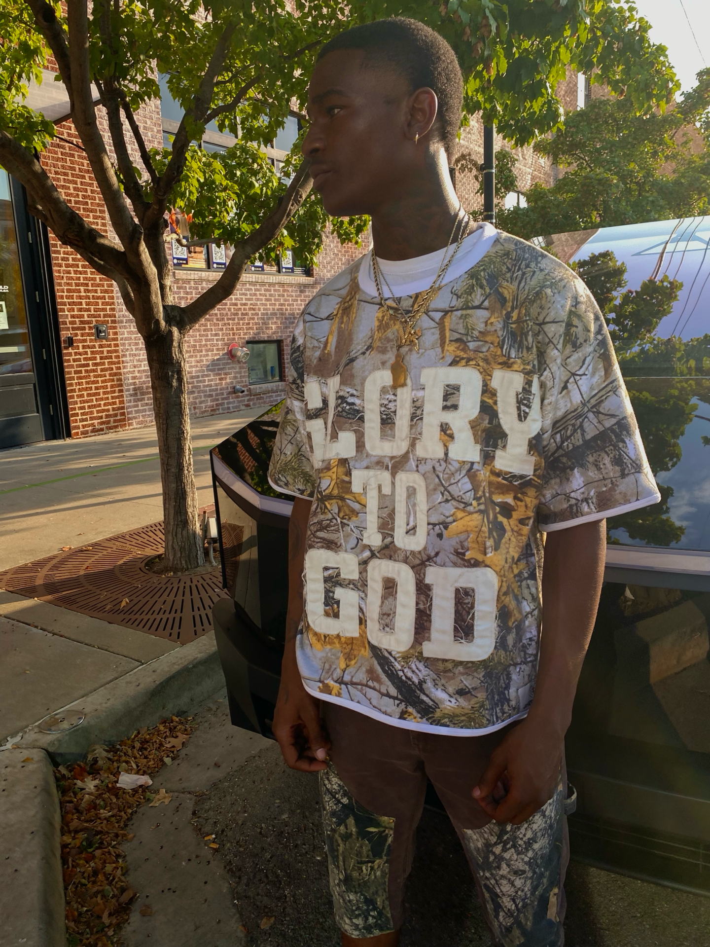 Glory To God Camo Tee