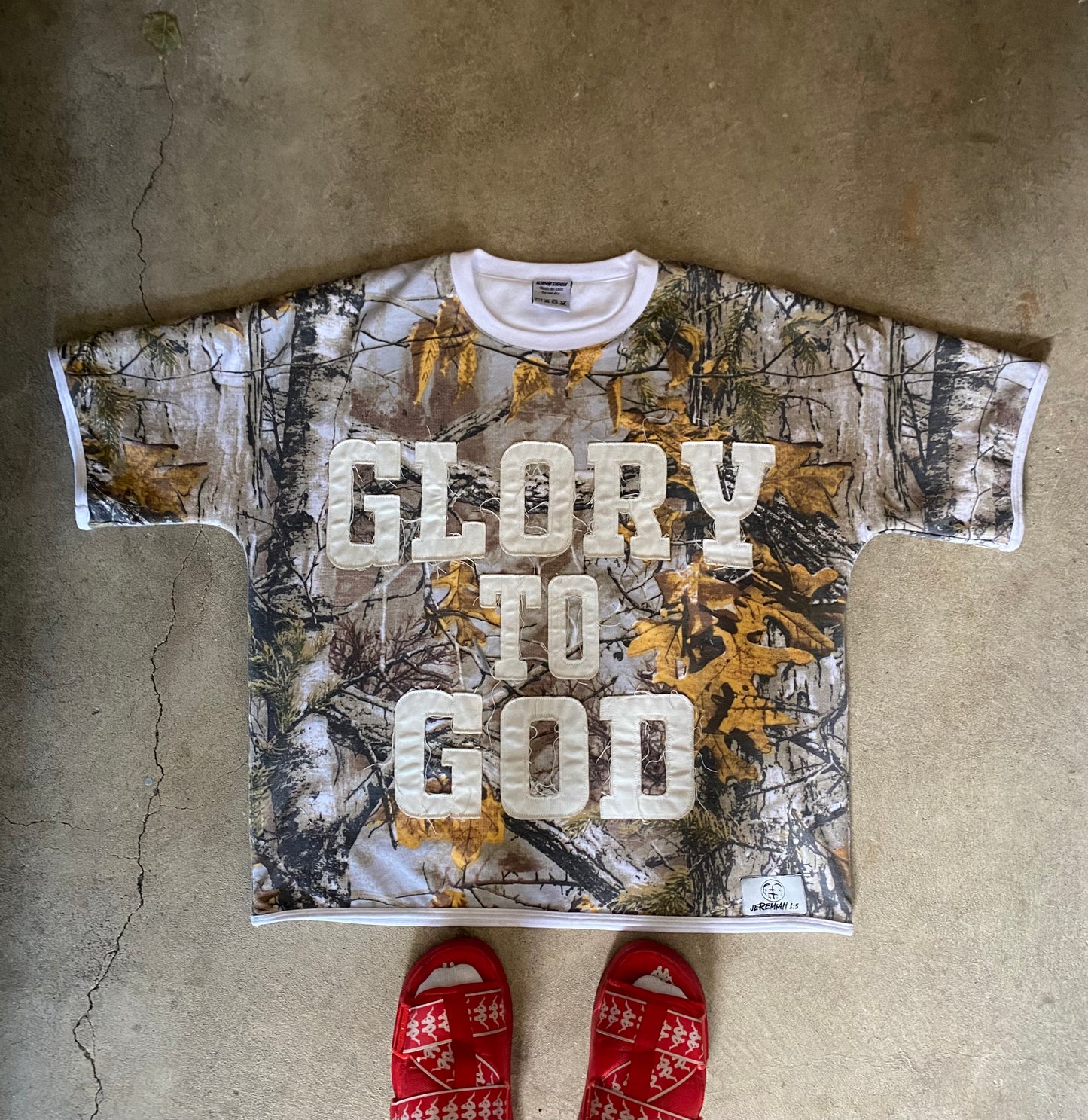 Glory To God Camo Tee