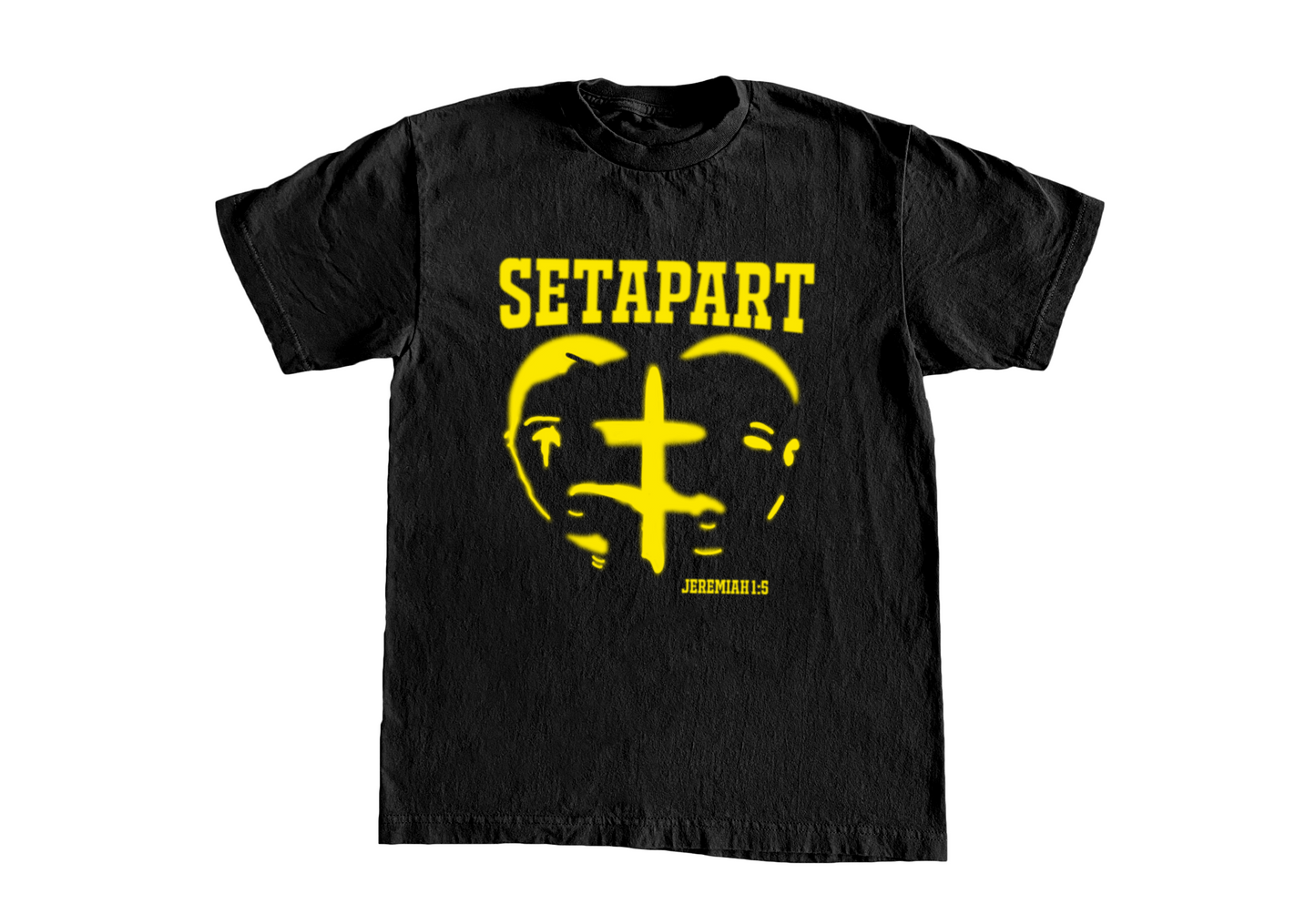 Set Apart Graphic Tee (Black Tee + Multiple colors)