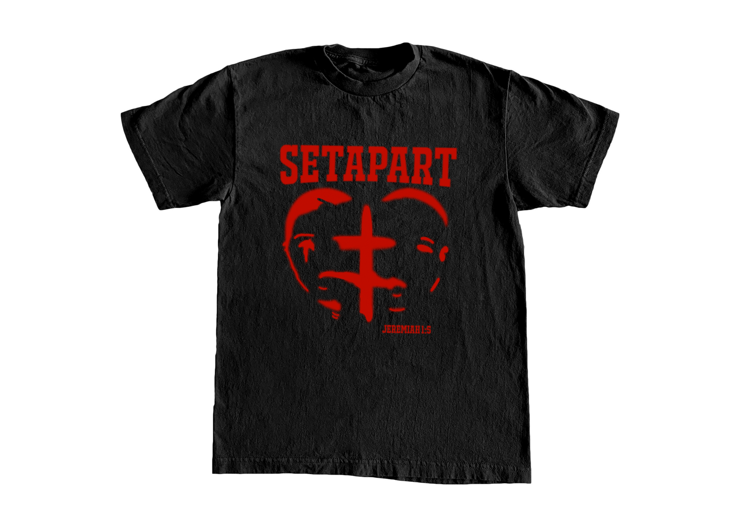 Set Apart Graphic Tee (Black Tee + Multiple colors)