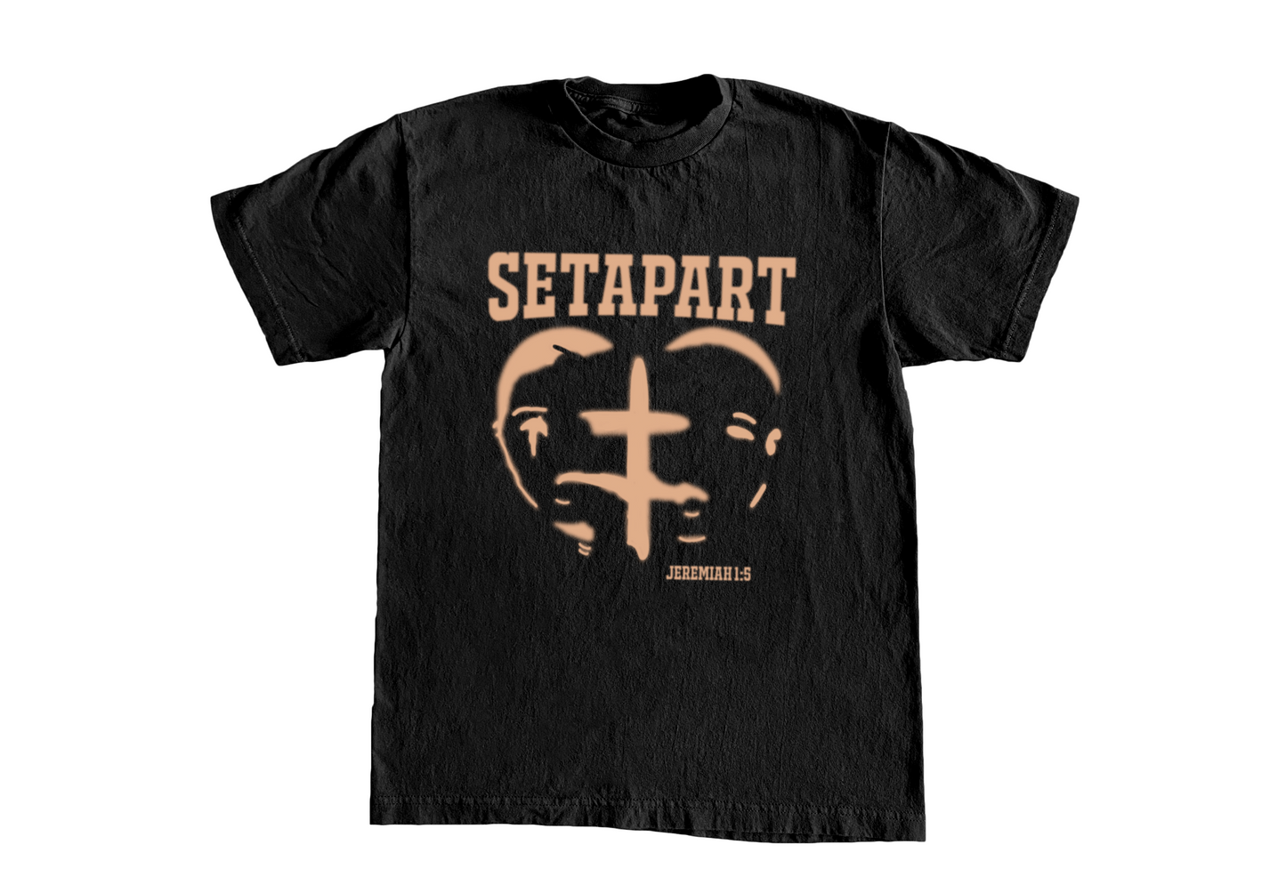 Set Apart Graphic Tee (Black Tee + Multiple colors)