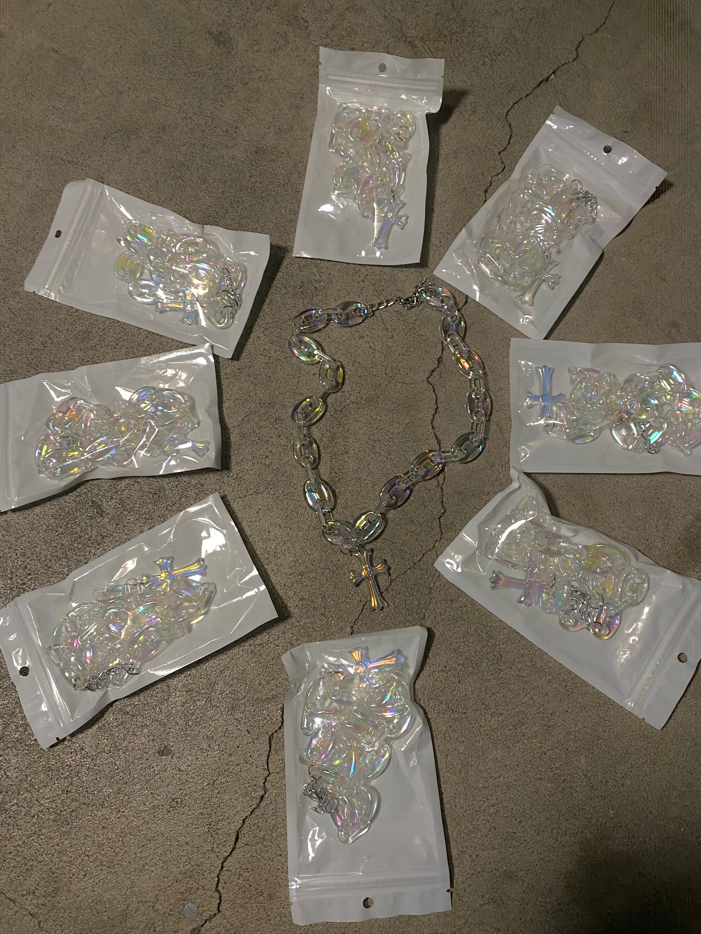 Clear Mini Cross Chain