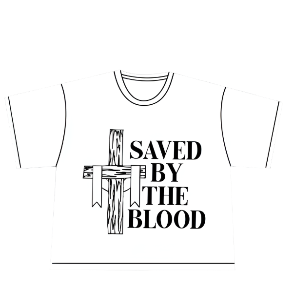 Saved By The Blood Tee