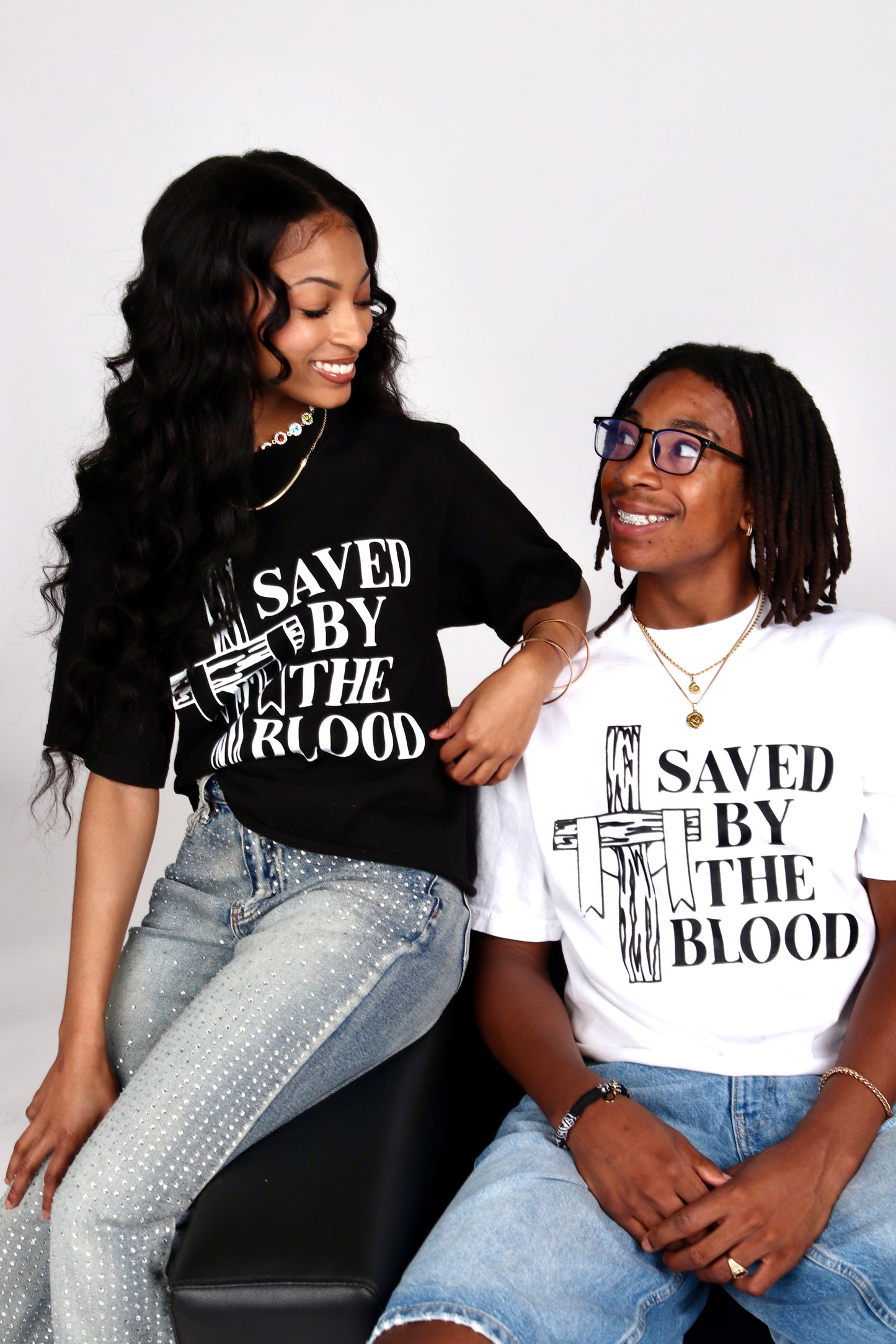 Saved By The Blood Tee