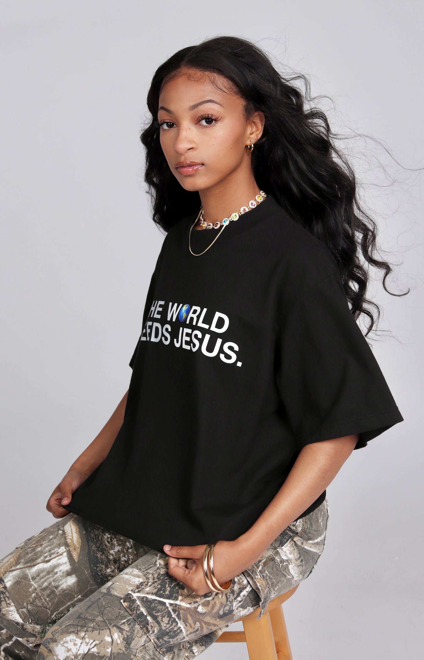 The World Needs Jesus Tee